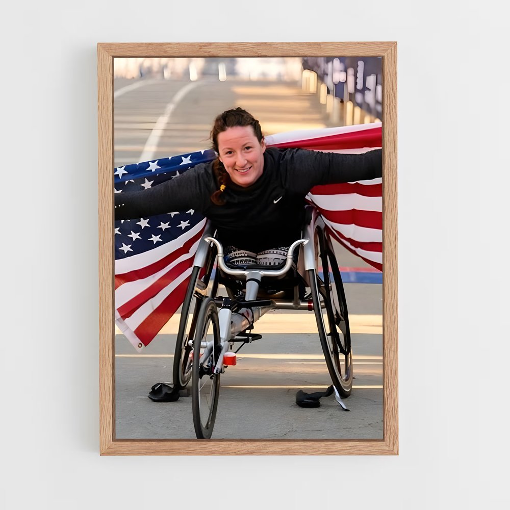 Poster Force et Liberté – affiche Jeux Olympiques (vue 4)